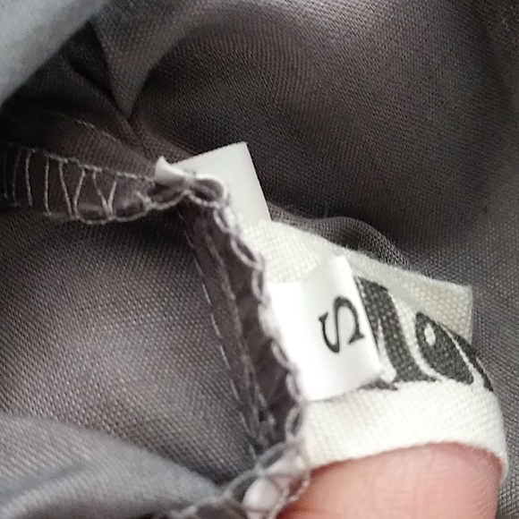 Women's Cowl Neck Tunic Midi Dress Ruffle Hem sz Small - Picture 6 of 15